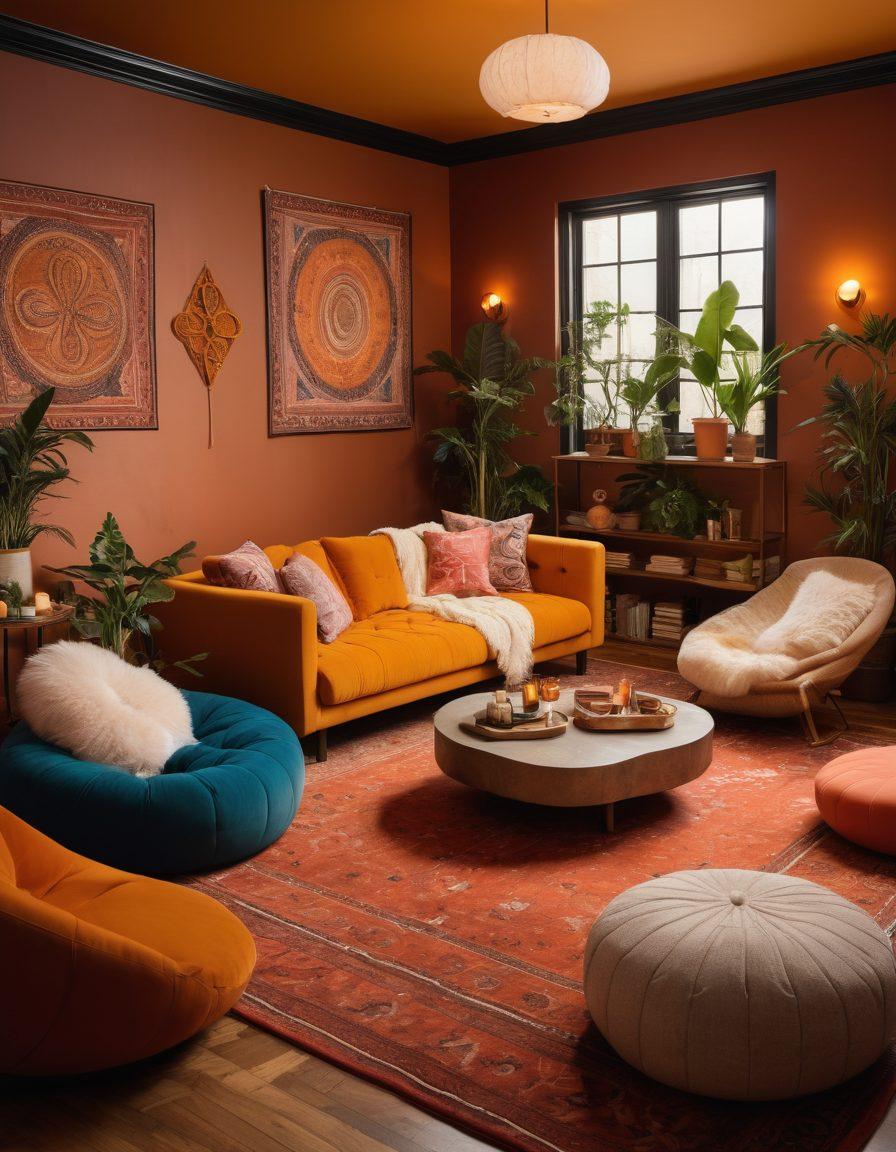 A vibrant gathering of diverse individuals engaged in open discussions about intimacy and empowerment, surrounded by warm, inviting decor that reflects a safe and inclusive environment. Include symbols that represent various aspects of the kink community, such as playful props and colorful textiles, while highlighting connections and mutual respect among participants. super-realistic. warm tones. inviting atmosphere.